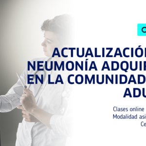 Curso en Actualización en Neumonía Adquirida en la Comunidad del adulto